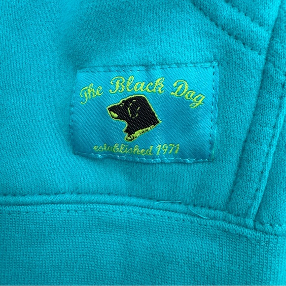 The Black Dog Ladies Classic Full Zip Hoodie - Blue - Picture 5 of 10